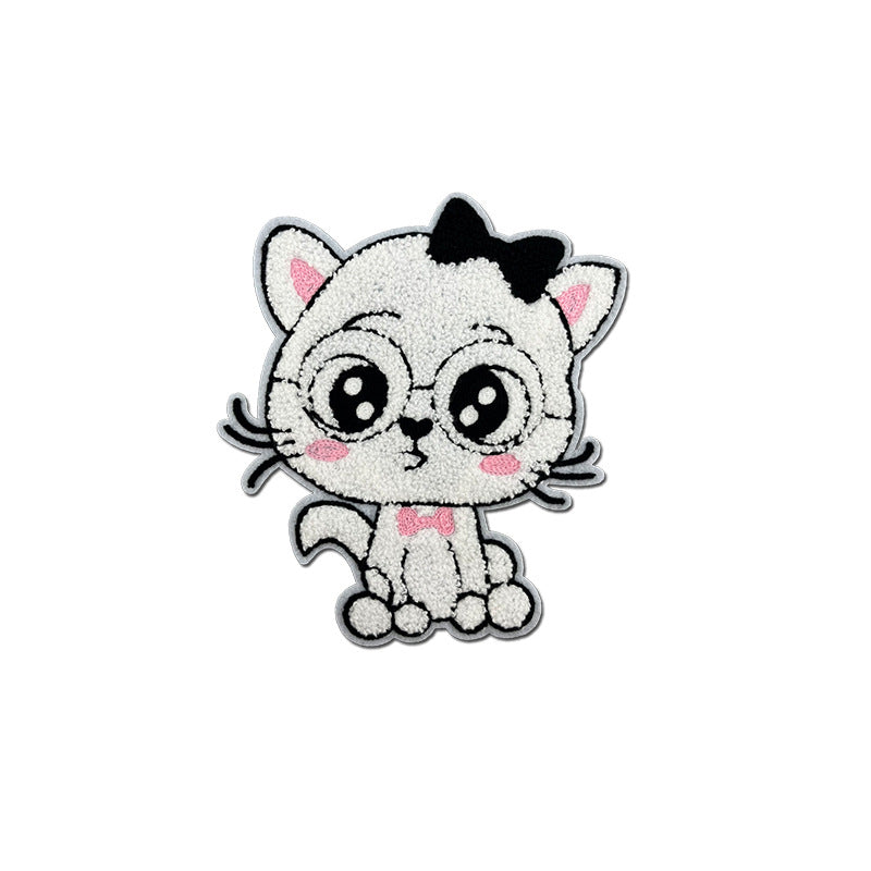 Wholesale DIY Cartoon cute animal embroidered patch